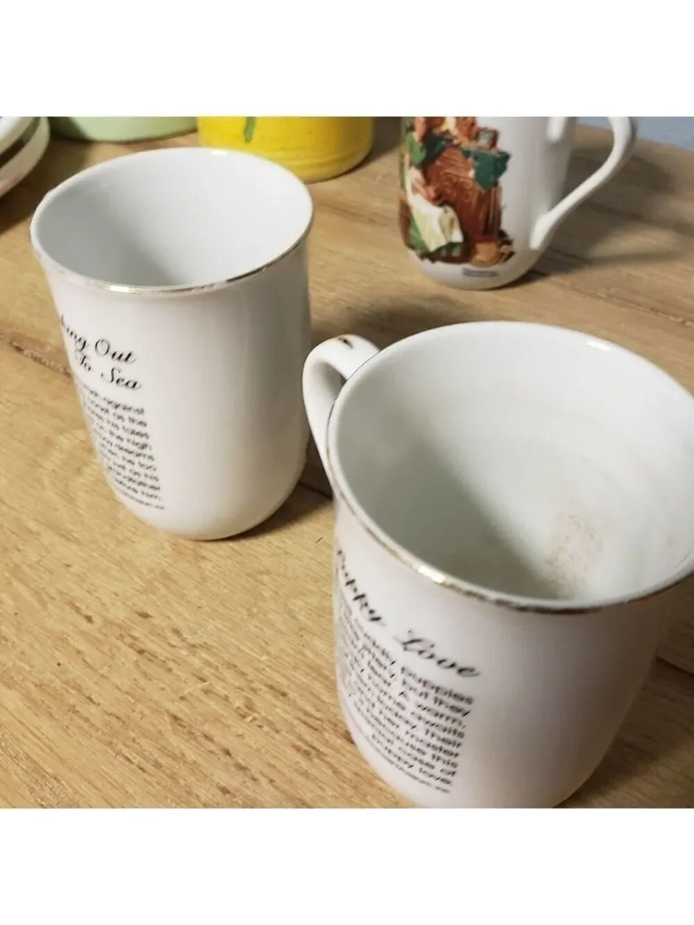 Norman Rockwell Mug Set